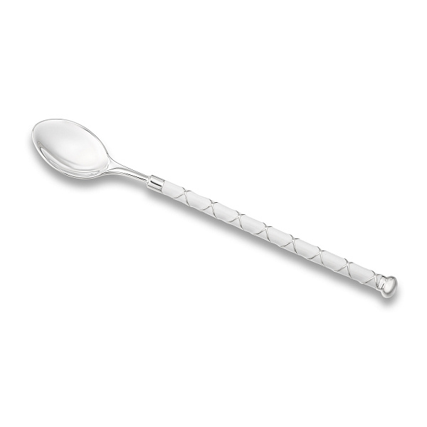 Ложка кофейная из серебра 