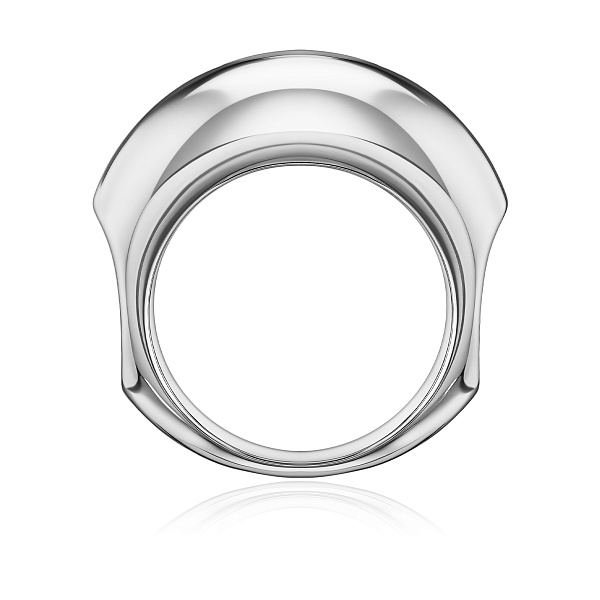 Кольцо из белого золота 