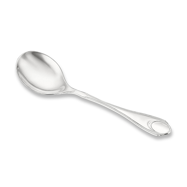 Ложка для сахара из серебра 