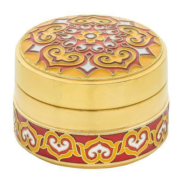 Шкатулка «Осень» из серебра