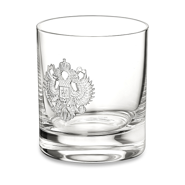 Бокал для бренди с серебром