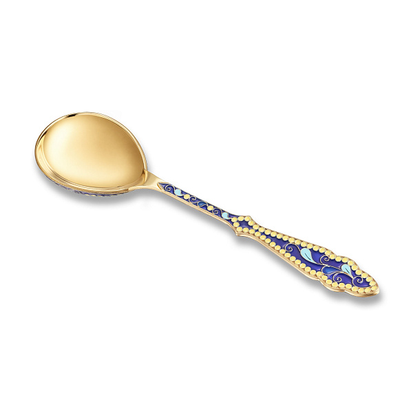 Ложка для варенья из серебра 