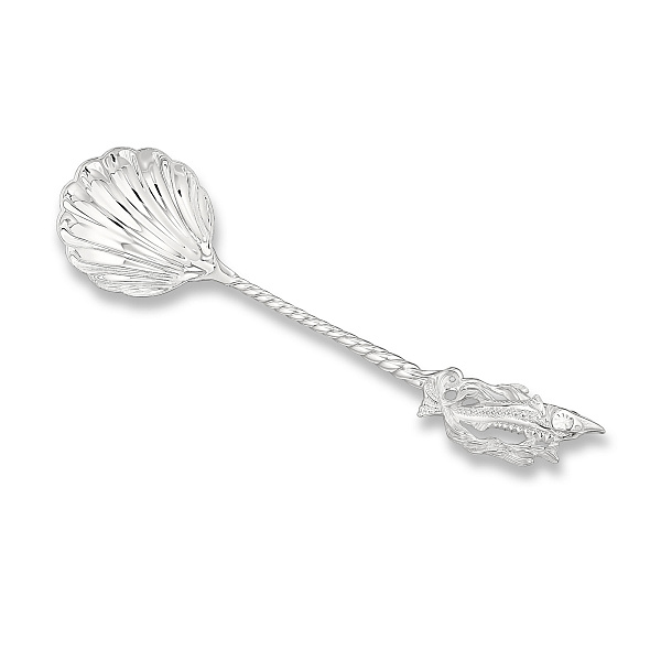 Ложка для икры из серебра 