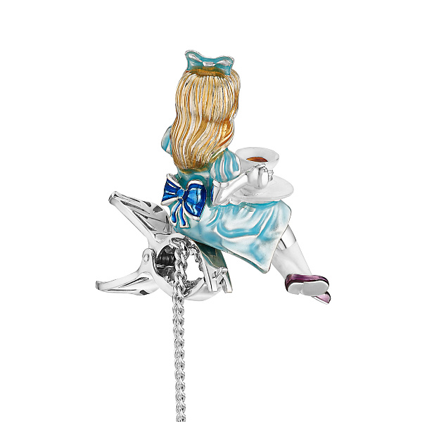 Ситечко «Алиса» из серебра 