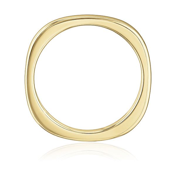 Обручальное кольцо из желтого золота 