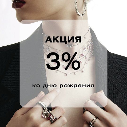Специальная скидка ко Дню Рождения!