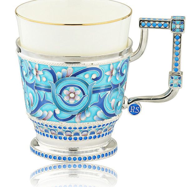 Подстаканник из серебра 
