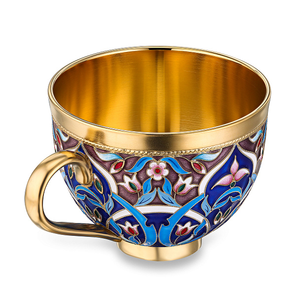 Чашка «Аравийский» из серебра