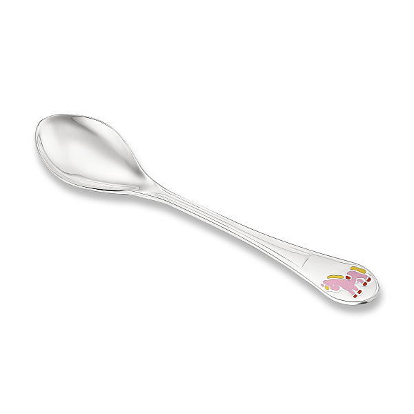 Ложка детская из серебра 