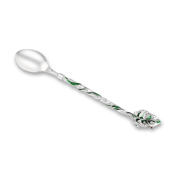 Ложка кофейная из серебра 