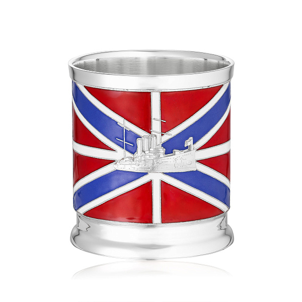 Бокал для виски «ВМС Аврора» из серебра